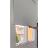 Drawstringless hand drag integrated roller blinds